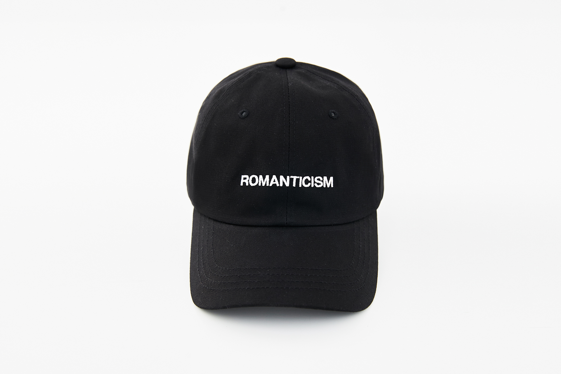 ROMANTICISM COTTON BALL CAP(BK)