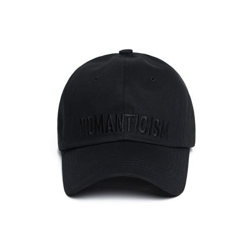 ROMANTICISM COTTON BALL CAP(BK/BK)
